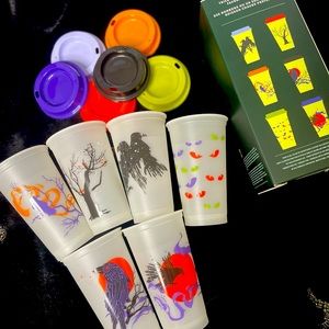 New! Starbucks reusable hot cups. Glow in the dark